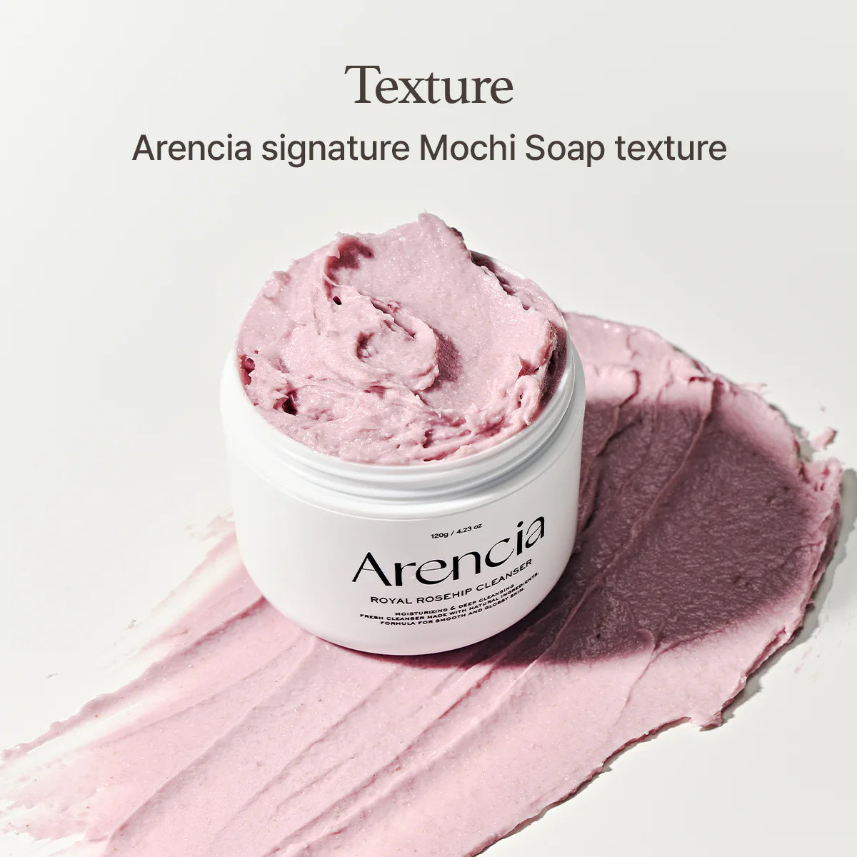 Arencia 韓國  皇家玫瑰果年糕潔面乳 (舒緩紅腫&減少白頭粉刺) 120g