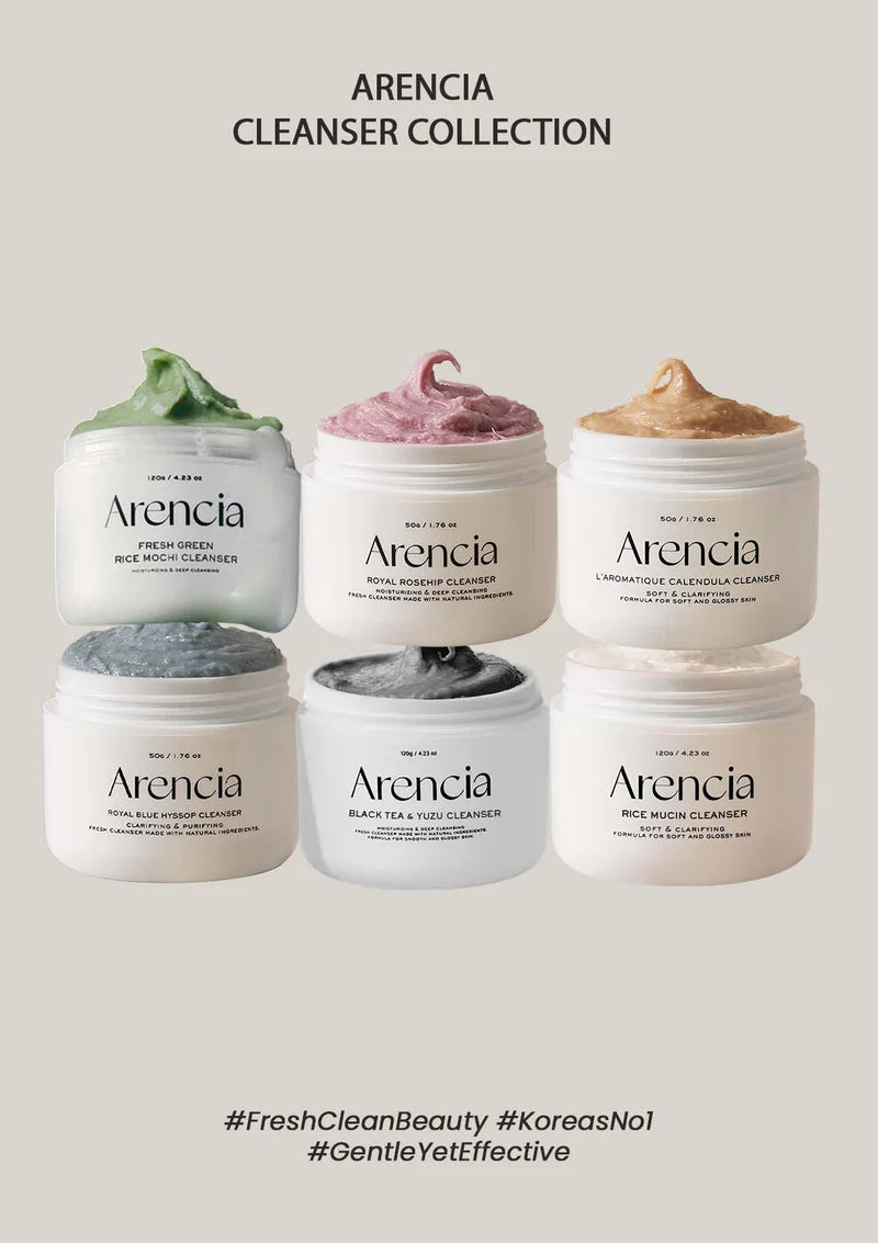 Arencia 韓國  皇家玫瑰果年糕潔面乳 (舒緩紅腫&減少白頭粉刺) 120g