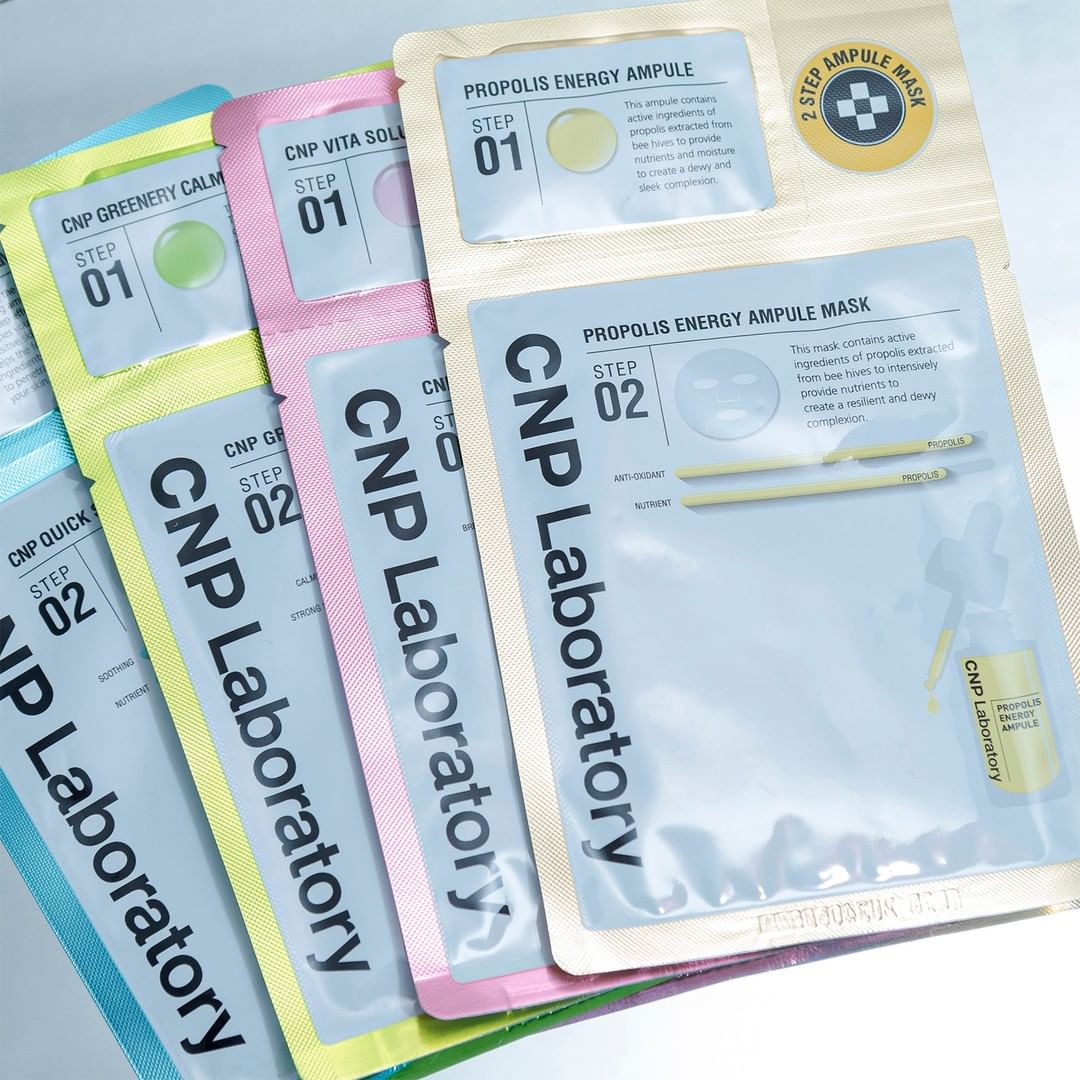 CNP Laboratory 美白能量安瓿面膜 5片