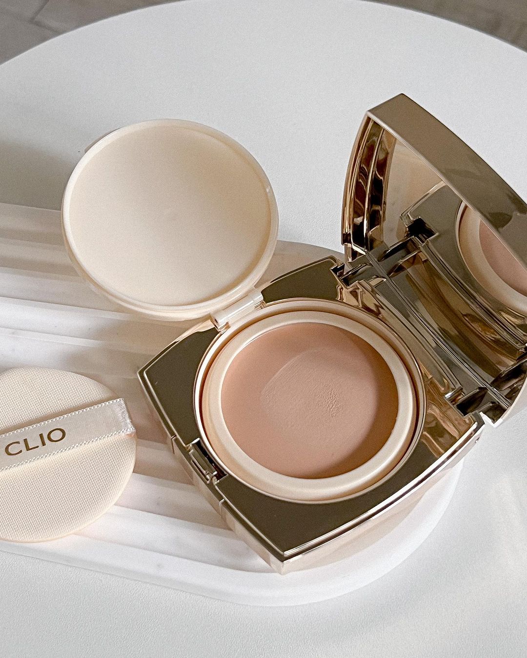 Clio Kill Cover Magnet Pact Tweed Limited Collection (#21 Light beige)