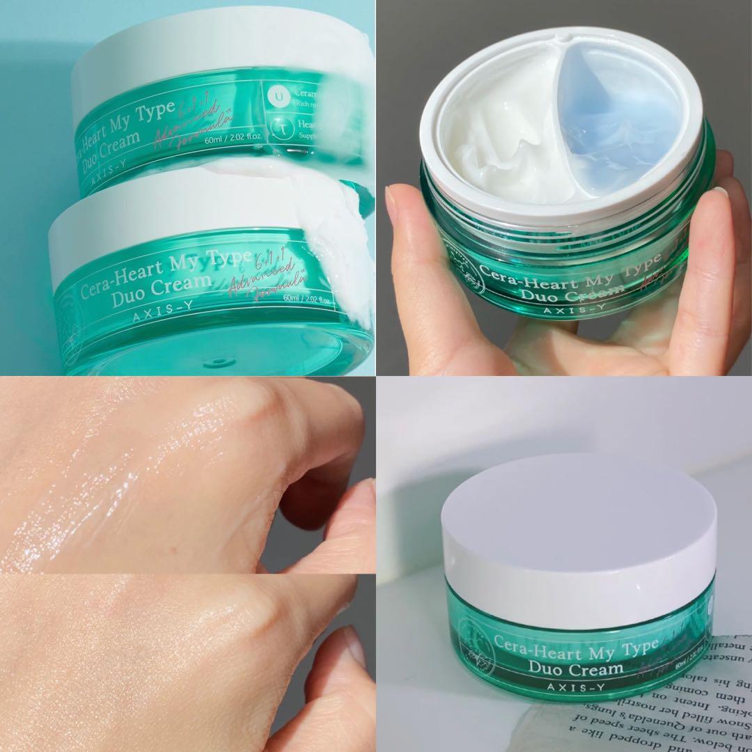 Axis-Y 韓國 清爽水潤舒緩雙效半半面霜 60ml