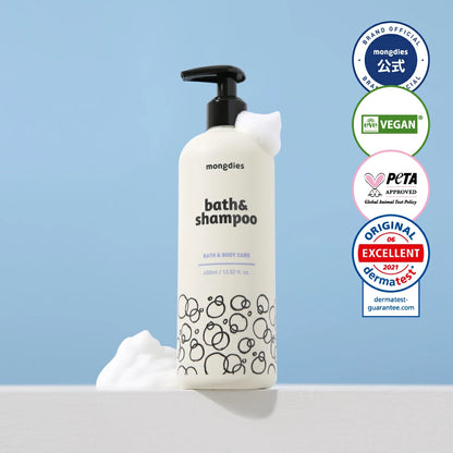Mongdies Bath & Shampoo 400ml
