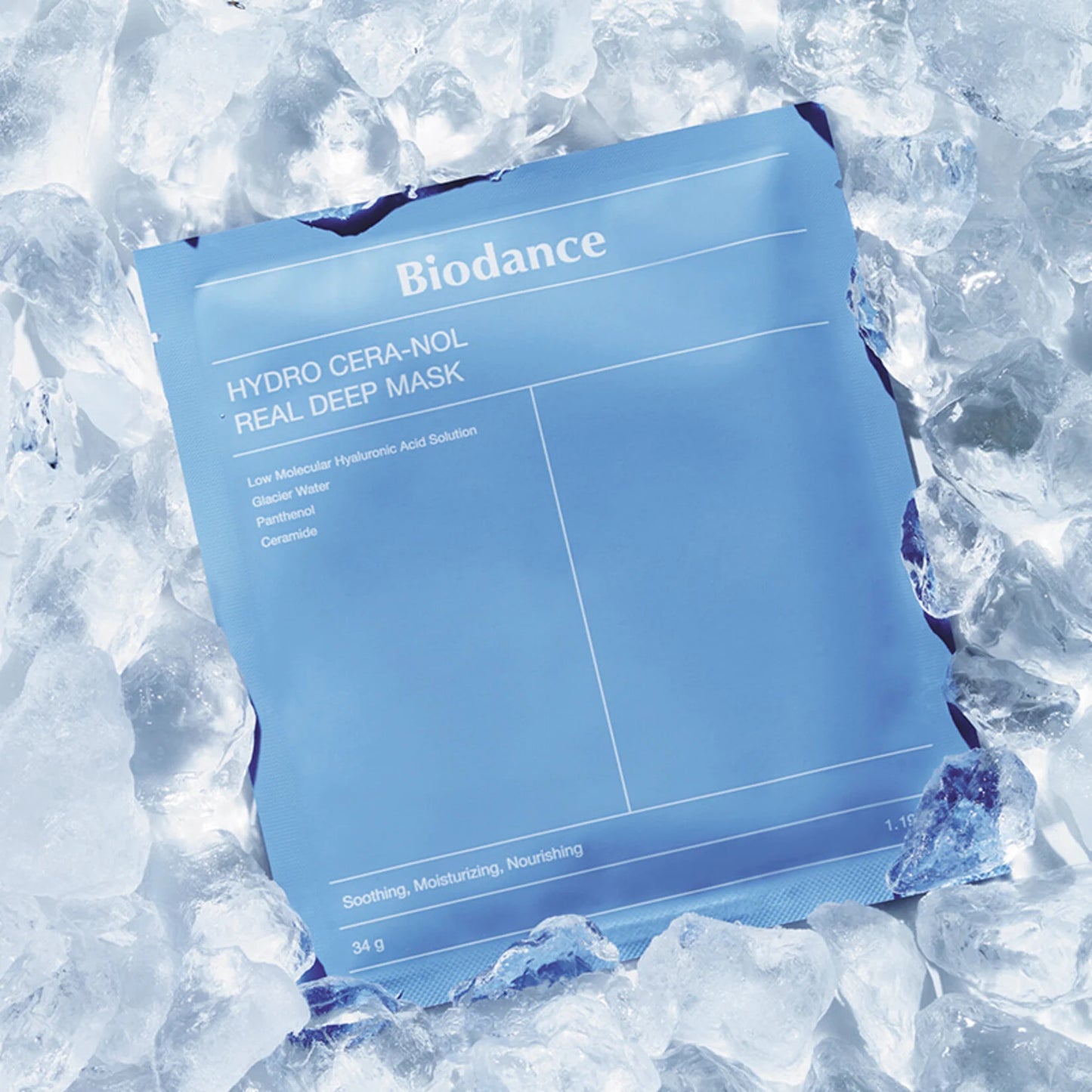 BIODANCE Hydro Cera-nol Real Deep Hydrogel Mask 34g x 4ea