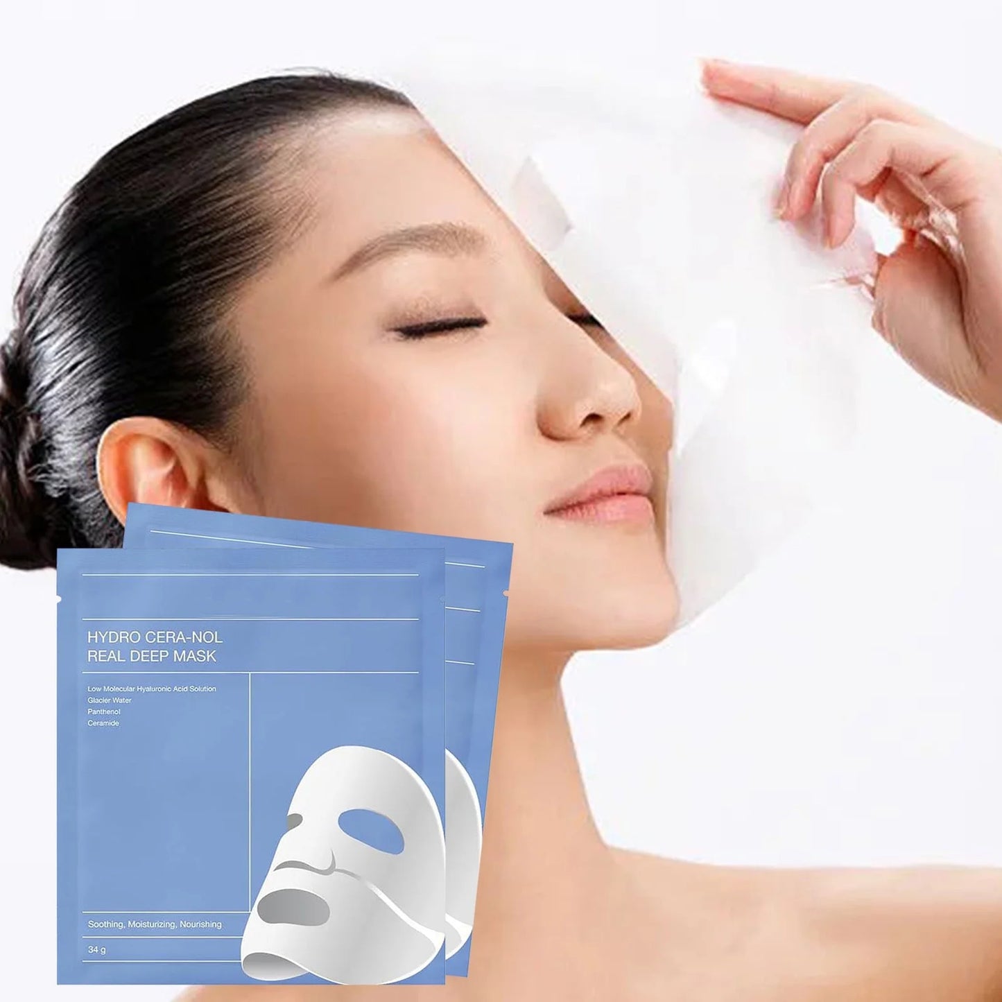 BIODANCE Hydro Cera-nol Real Deep Hydrogel Mask 34g x 4ea