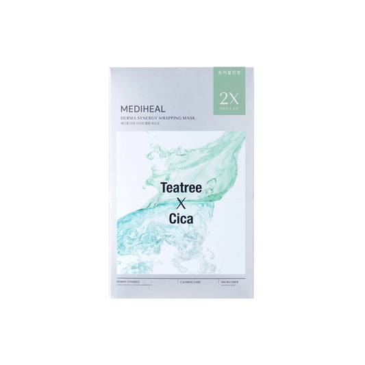Mediheal Teatree x Cica Derma Synergy Wrapping Mask 4ea