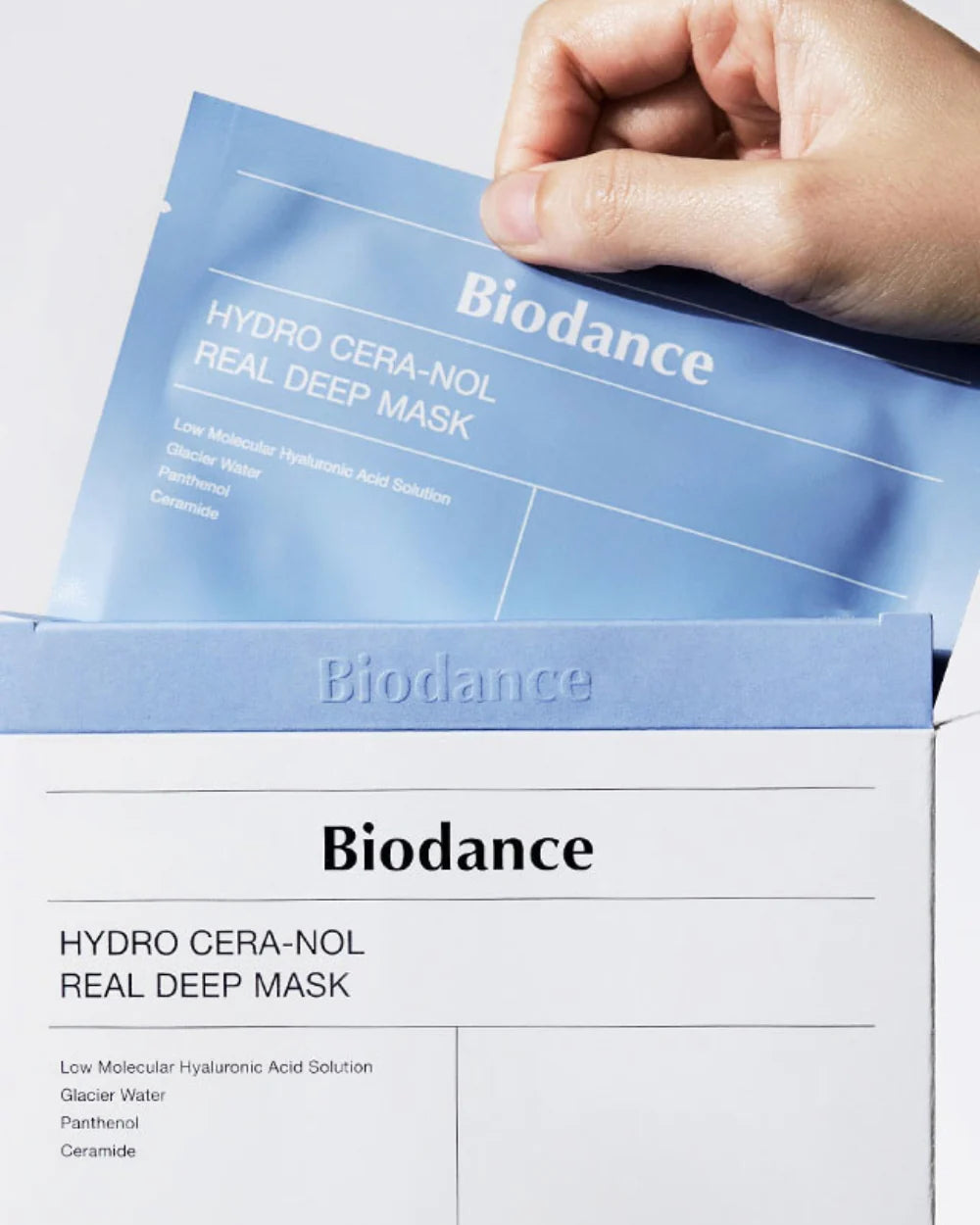 BIODANCE Hydro Cera-nol Real Deep Hydrogel Mask 34g x 4ea