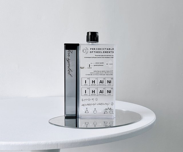 Periodic Table Water Bottle