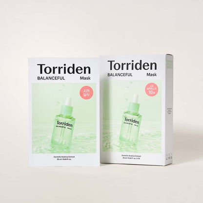 Torriden 韓國 積雪草舒緩急救面膜 10片