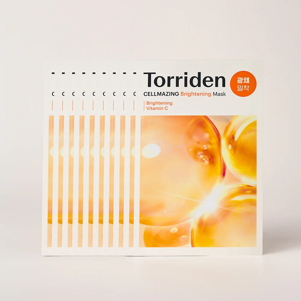 Torriden 韓國 維他命C亮白安瓶面膜 10片