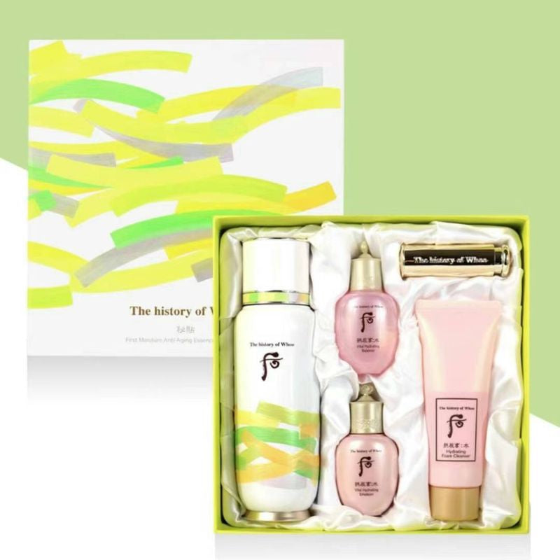 The History of Whoo Bichup First Moisture Anti-Aging Essence Jumbo Special Set