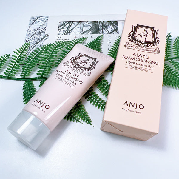 Anjo 馬油淨透潔面乳 100ml